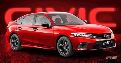 Warna Ignite Red Metallic Merah New Honda Civic RS